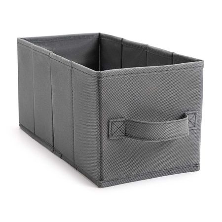 Caja organizadora de tela Pequeña 15x15 Gris Orange