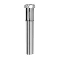 Tubo de Acople para Desagüe 1 1/4*8"" Acero Inoxidable Metusa