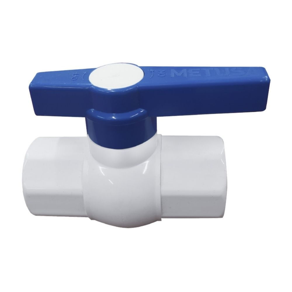 Válvula esférica PVC 3/4" Metusa