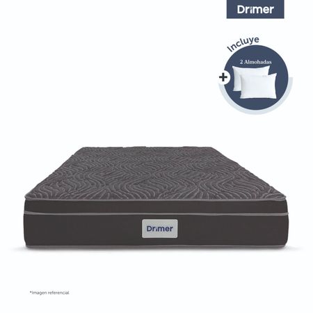 Colchón Ventus King + Almohada +Protector