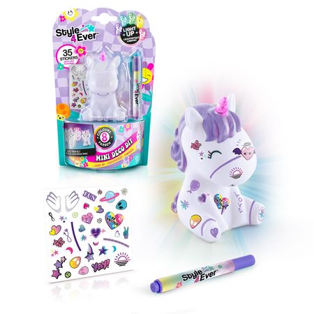 Juguete Canal Toys Mini Deco Light Up Style 4Ever Unicornio