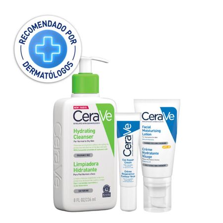 Rutina Facial Piel Seca Cerave