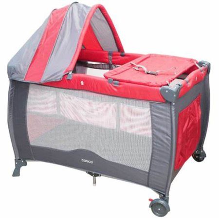 Corral Cuna Cosco Rojo