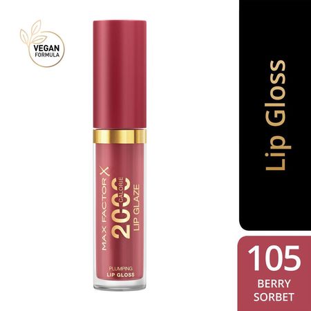 Lipgloss Max Factor 2000 Calorie Lip Glaze Berry Sorbet 4.4Ml