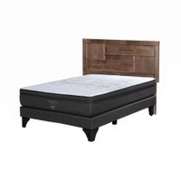 Cama Europea Tempo + Respaldo Dolce 2 Plazas