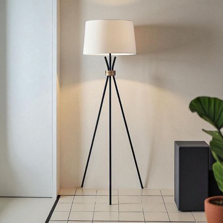 Lámpara Pie Tripode Elegant