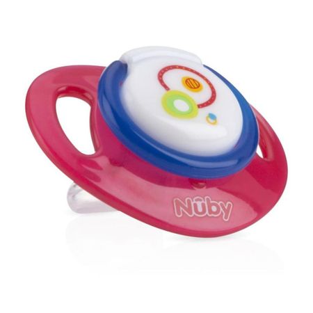Chupón Ortodóntico con Tapa Para Bebé Nuby