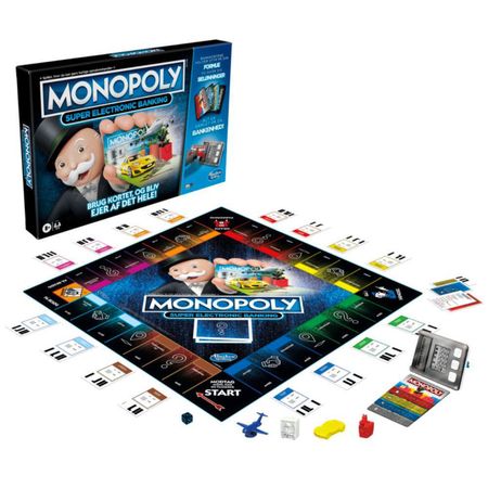 Juego De Mesa Monopoly Súper Banco Electrónico