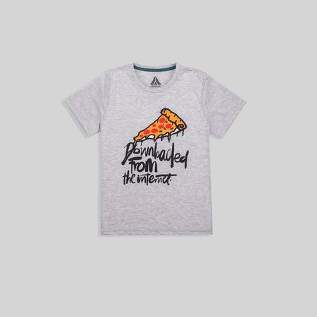 Polo Para Teen Niño Aereal Bass Gris Talla 14