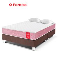 Conjunto Box Tarima Classic Medallón Queen Chocolate