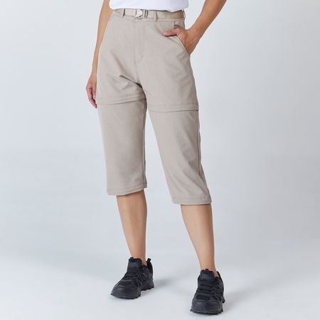 Pantalon De Buzo Mujer Explorer Cargo Hi-Tec Taupe S