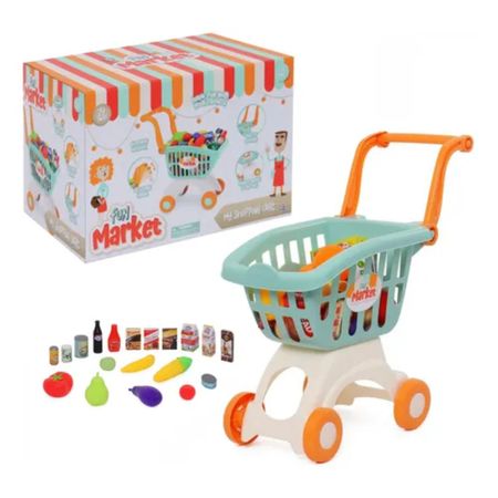 Carro Supermercado Fun Market 24 Accesorios