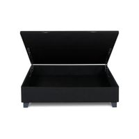Base Boxet Rosen Premium Grafito 2 Plazas