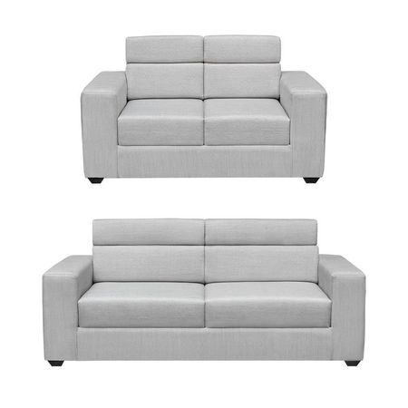 Juego De Sala Lineal Mundial 3-2 Tela Plata