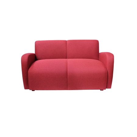 Sofa Daniela Alpha 2 Cuerpos Rojo