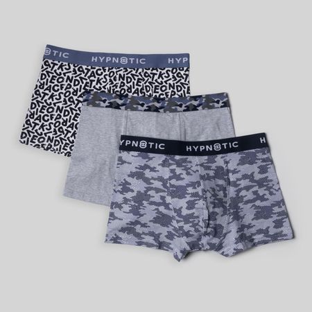Boxers Pack X 3 Hypnotic Print Combo 2 Hombre Hombre COMBO2 M