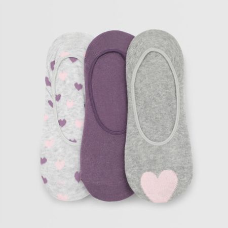 Medias Hypnotic Pack X3 Invisible Print Morado Talla Única