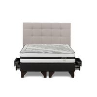 Dormitorio Europeo con Cajones Driven King + Respaldo Issey