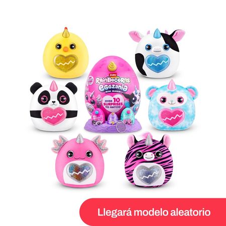 Muñeco Rainbocorns Eggzania Mini S1