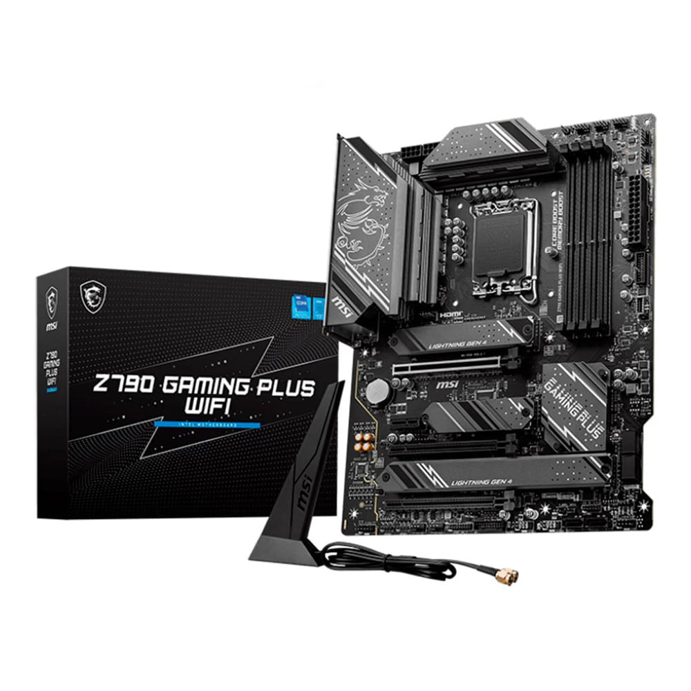 Placa Base MSI Z790 Gaming Plus WiFi D5 ATX - Rendimiento Óptimo para Juegos y Conectividad Avanzad