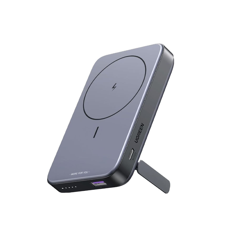 Cargador Inalámbrico UGREEN Uno 20W de 10000mAh, Magnético y Portátil para Dispositivos Móviles