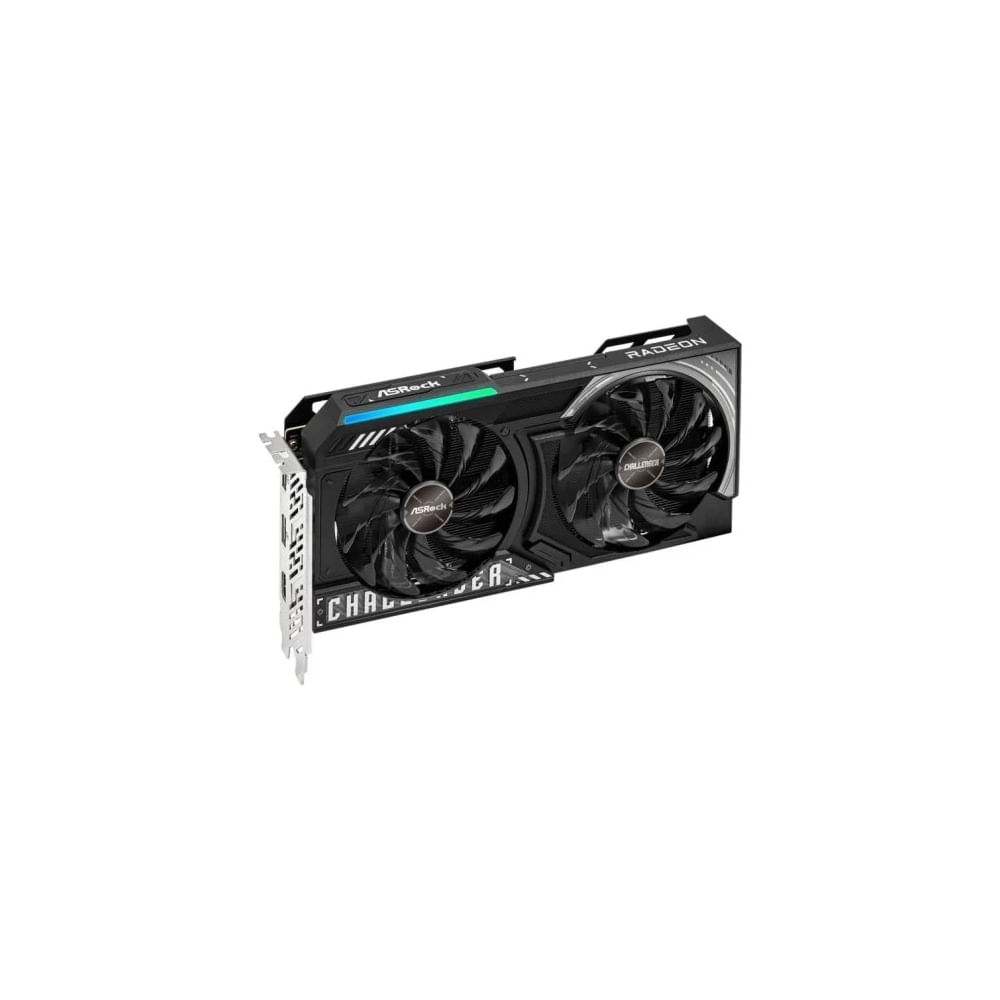ASRock RX 9060 XT - Tarjeta gráfica 8GB GDDR6 para gaming de alto rendimiento, conexión PCIe