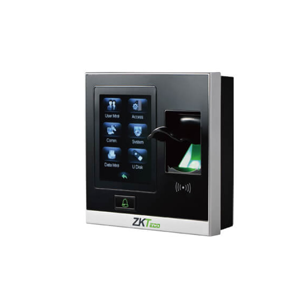 Kit de Control de Acceso ZKTeco SF400E - Cerradura AL280, 10 Tarjetas y Botón Inclusivos