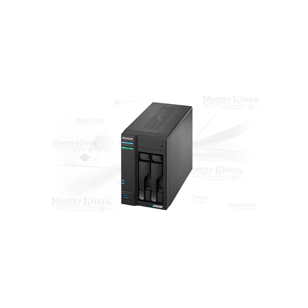 Almacenamiento NAS Asustor Lockerstor 2 Gen2 - Sin Disco, Ideal para Red y Copias de Seguridad