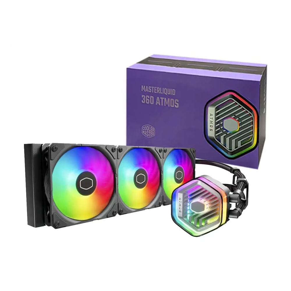 Sistema de Refrigeración Líquida Cooler Master MasterLiquid 360 ARGB - Alto Rendimiento y Estilo