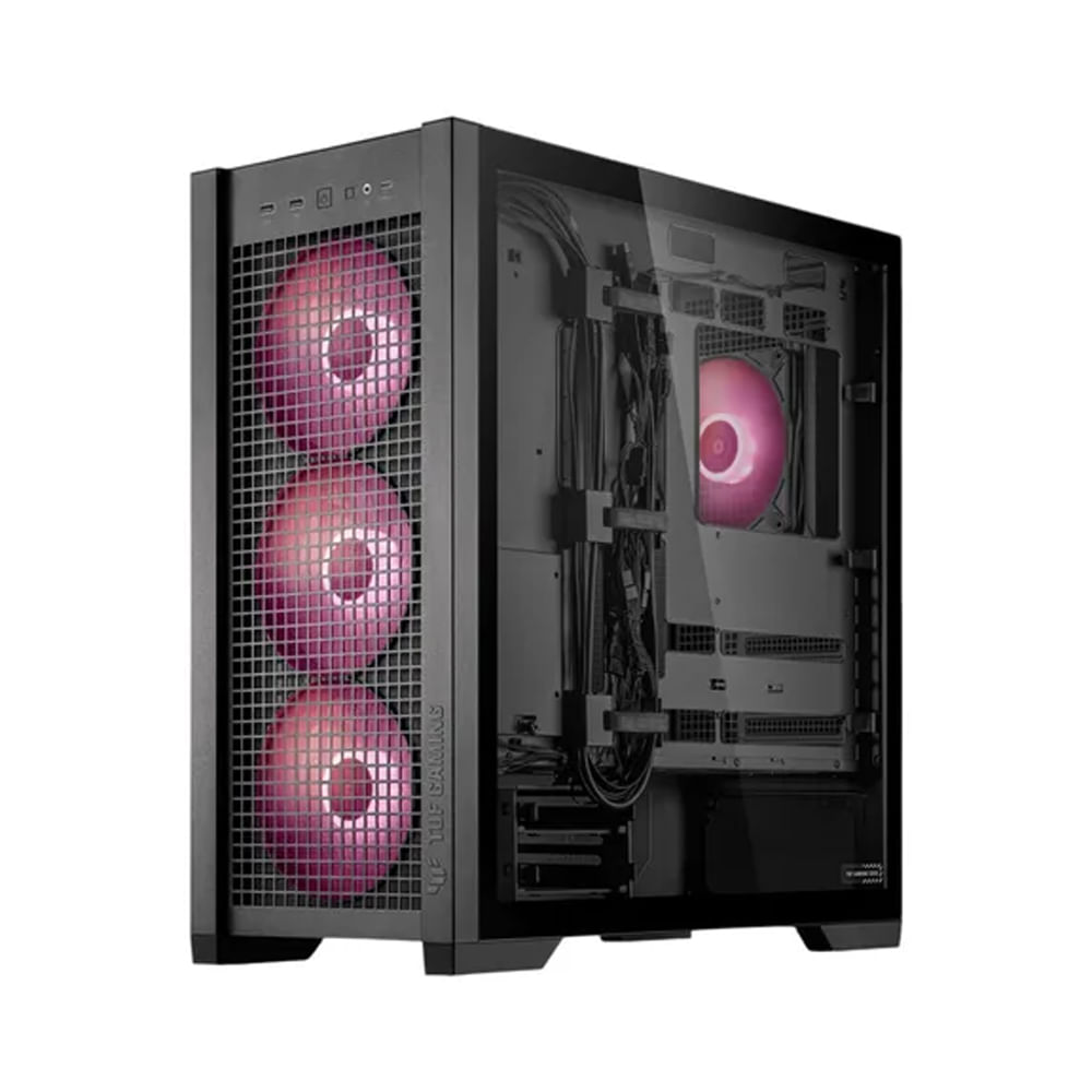 Case ASUS TUF Gaming GT302 ARGB | Torre ATX con Iluminación RGB y Ventilación Óptima