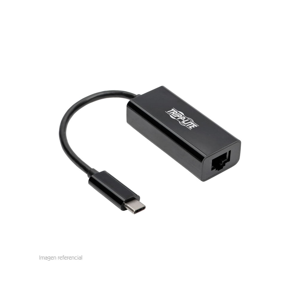 Adaptador USB-C a Gigabit Tripp-Lite U436-06N-GB, compatible con Thunderbolt 3, alta velocidad