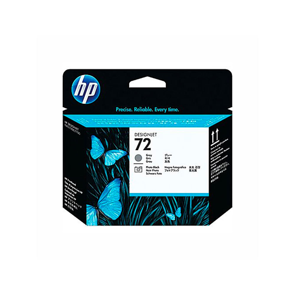 Cabezales de Impresora HP C9380A Gray y Pigmento Negro para T610 - Alta Calidad de Impresión