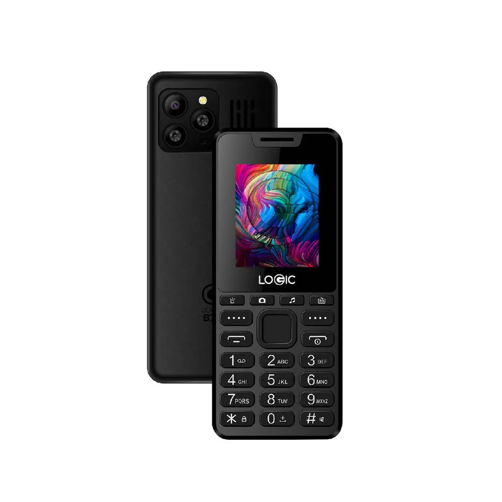 Celular Logic B7L 4G Negro Dual SIM - Rendimiento Rápido y Diseño Moderno para Todos los Usos