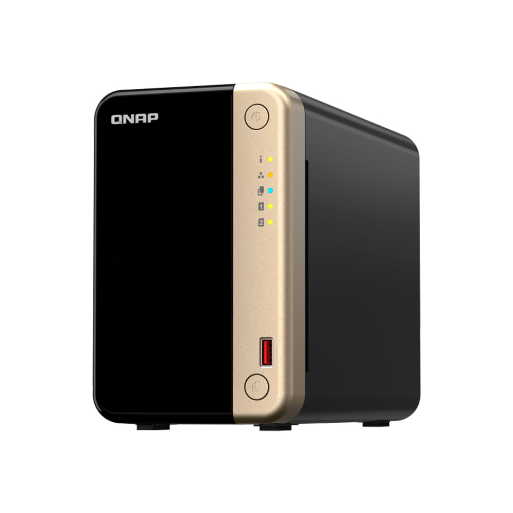 QNAP TS-264-8G NAS de 2 bahías - Almacenamiento eficiente y rápido para tus datos