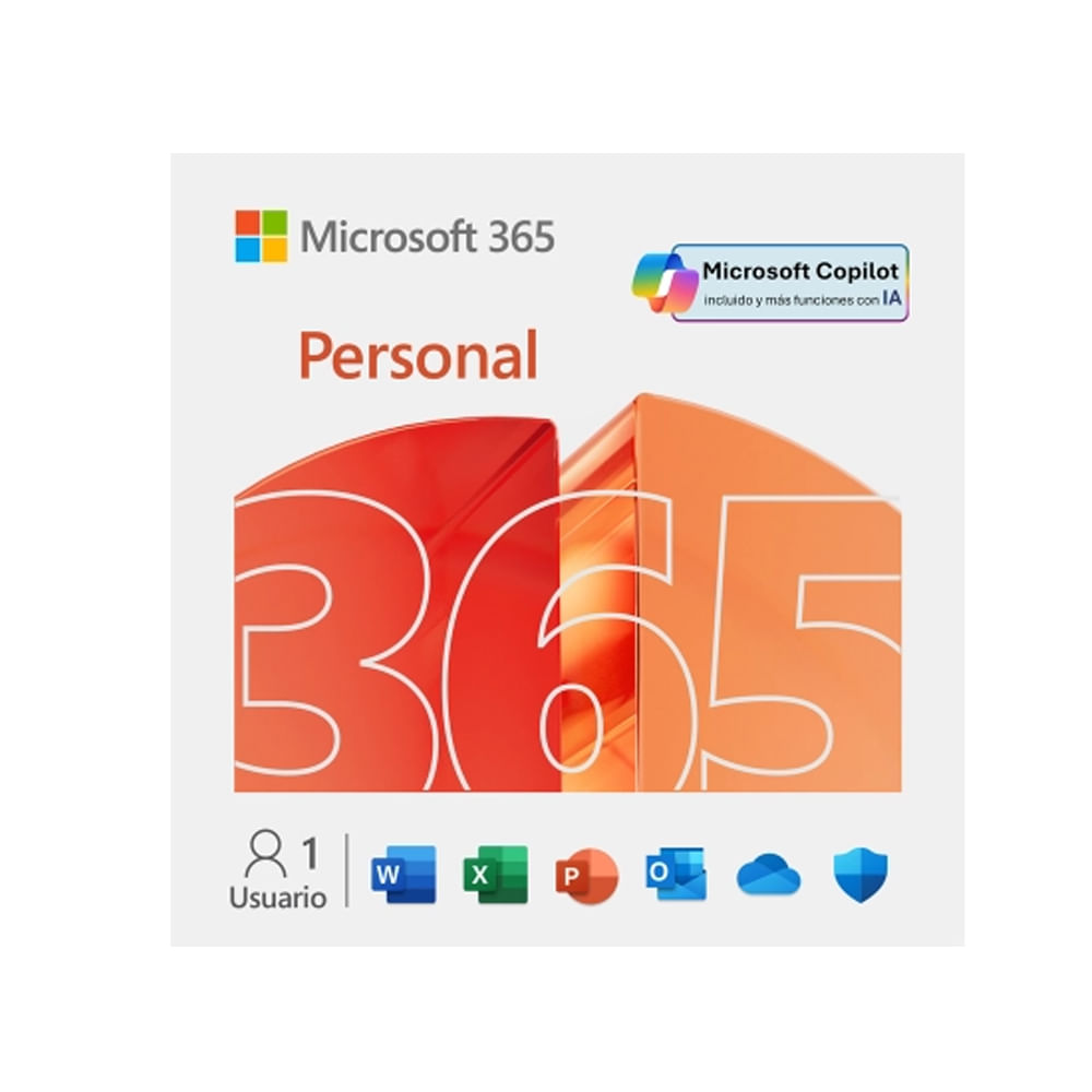 Microsoft 365 Personal 1 Año - Licencia Online para Windows - Productividad Sin Límites en LatAm
