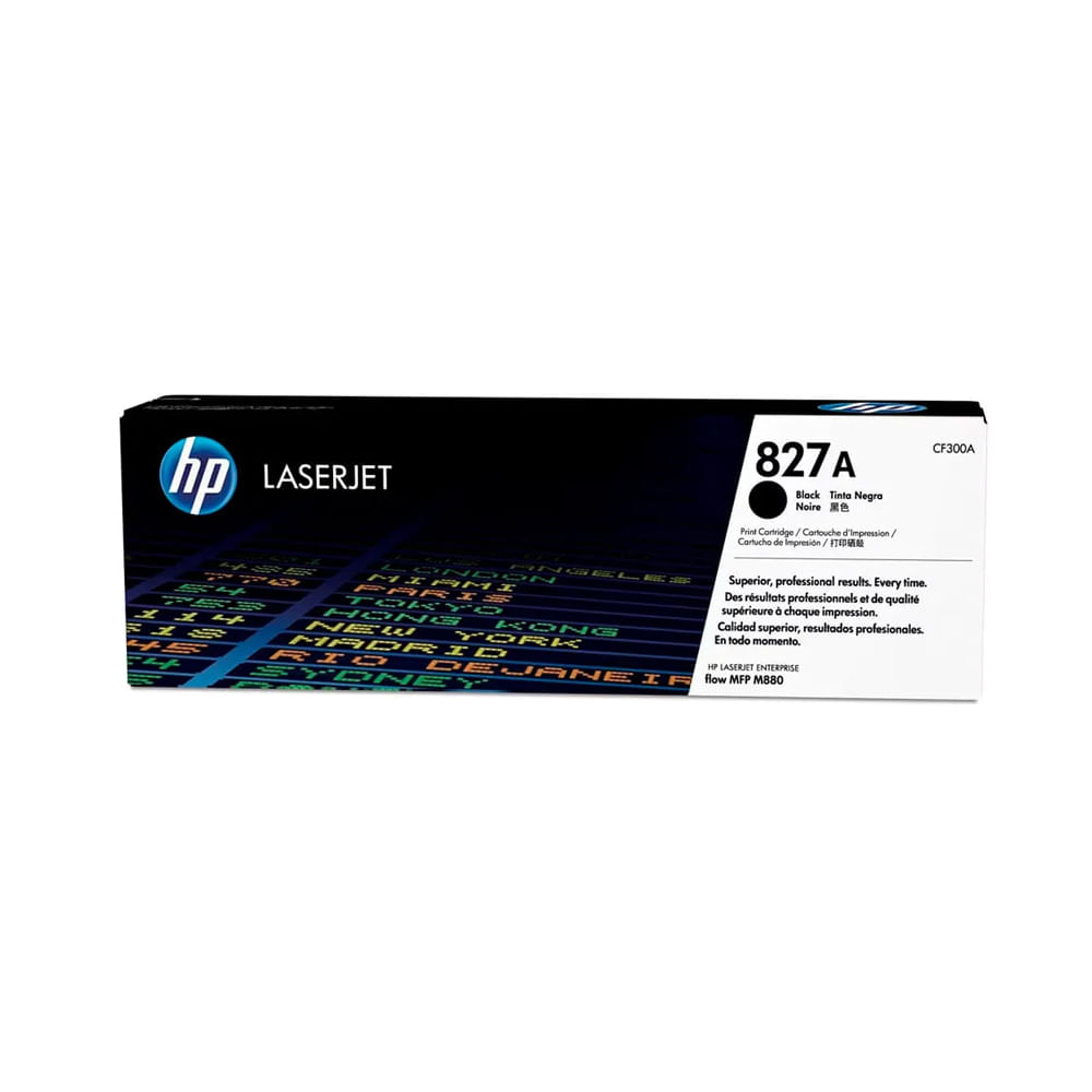 Tóner HP CF300A (827A) Negro para MFP M880Z - Alta Capacidad y Rendimiento Superior en Impresión