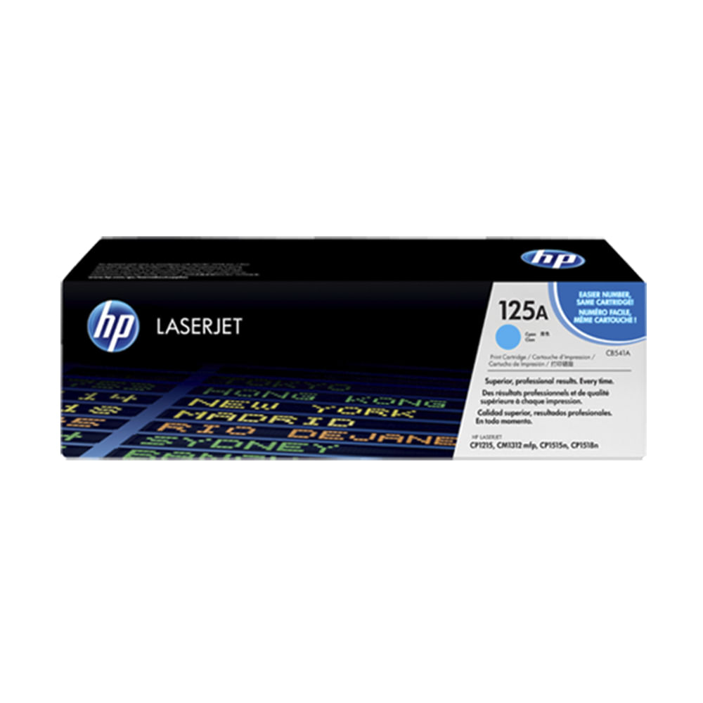 Toner HP 125A Cyan Compatible con L.J. 1215/1515 - Impresión de Alta Calidad y Rendimiento Superior