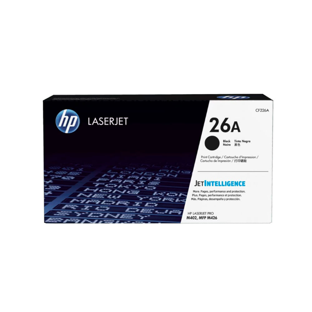 Tóner HP CF226A Negro para Impresora LaserJet M402 - 3,1K Páginas de Alta Calidad