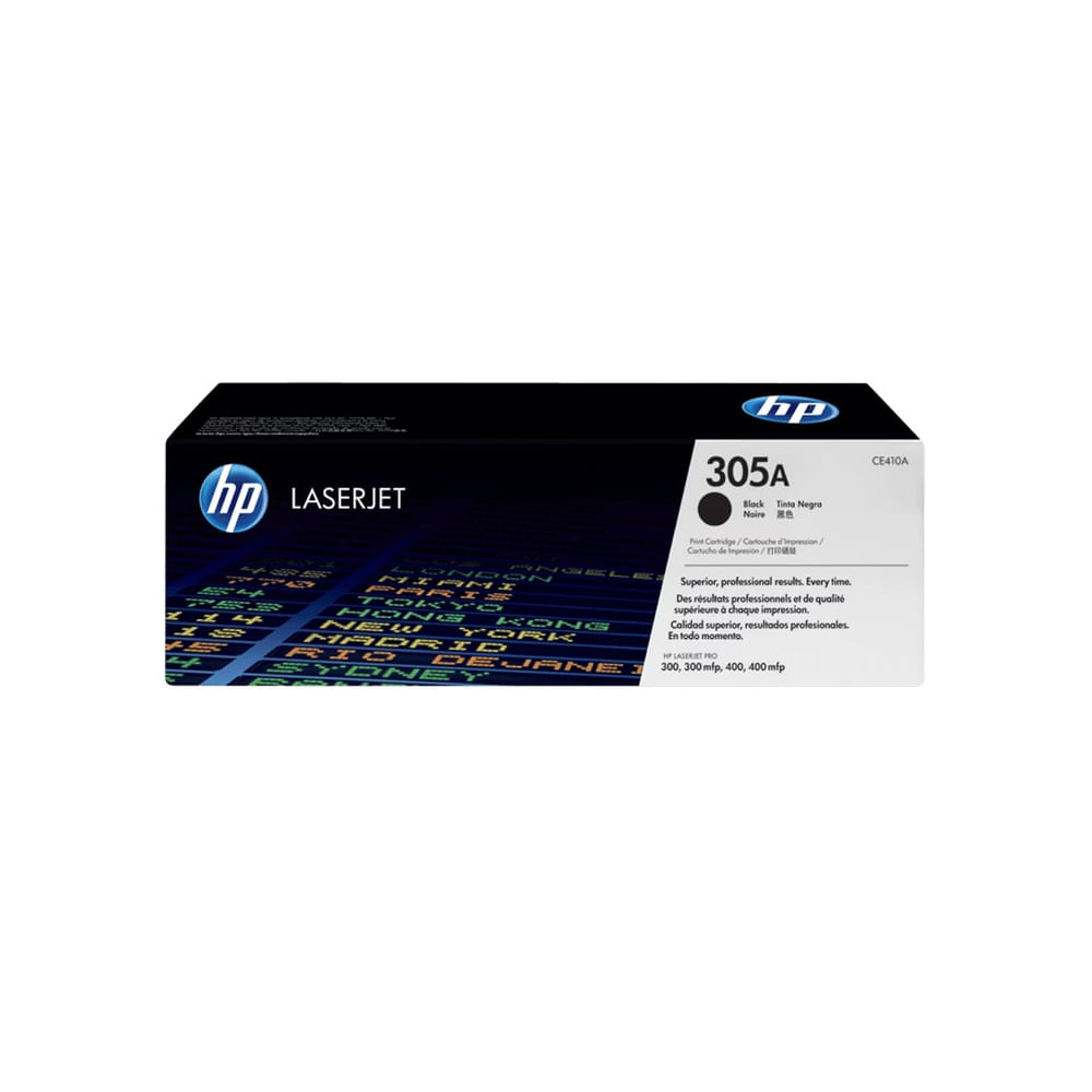 Toner HP CE410A Negro para LaserJet Pro 400 - Alta Capacidad de 2200 Páginas, Perfecto para Impresi