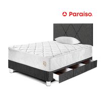 Dormitorio Pocket Max 1.5 Plazas Con Cajones