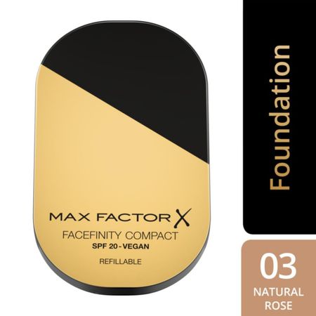 Polvo Compacto Facefinity Max Factor R Natural Rose 10gr