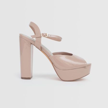 Zapatos De Vestir Mujer Malabar Collection Festa Nude 35