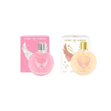 Pack X2 Perfumes Reve + Reve In Gold Ulric De Varens Mujer Edp 100 Ml