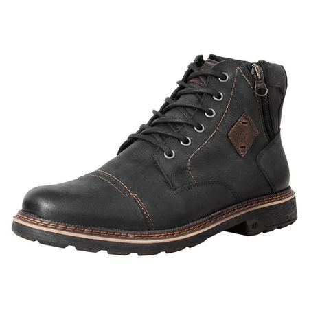 Botines Hombre Everest Rombo Negro Talla 43