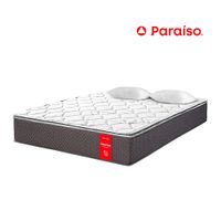 Colchón Paraíso Super Star King + 2 almohadas + protector
