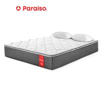 Colchón Paraíso Super Star 2 Plazas + 2 almohadas + protector