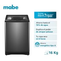 Lavadora Mabe LMA6120WDGBB0 16 Kg Diamong gray