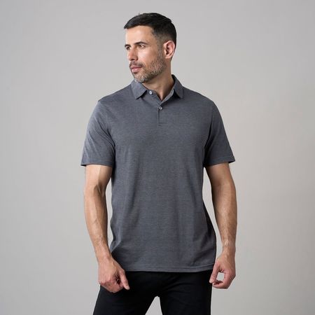 Polo Madison Jersey Gris Hombre Gris Talla XXL