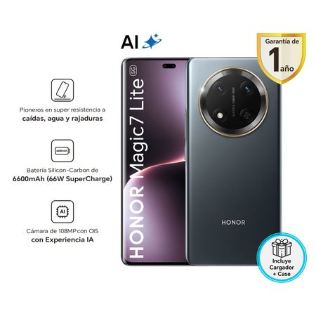 Celular Honor Magic7 Lite 512GB 8GB BRP-NX3 6.7