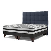 Dormitorio Europeo Driven Queen + Respaldo Issey